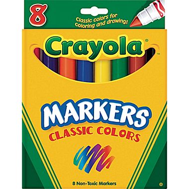 Markers, Crayola Classic Colors